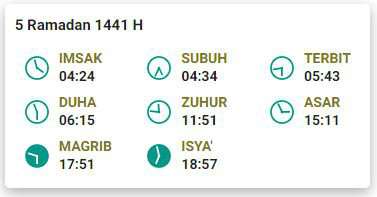 Jadwal Imsak Bandung