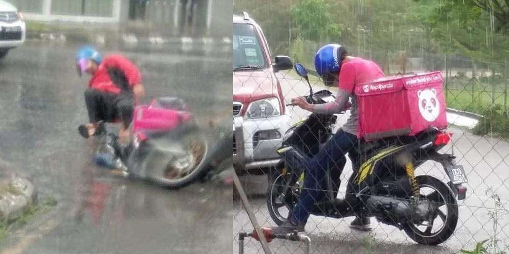 Bukannya memikirkan dirinya, dia langsung memeriksa pesanan pelanggannya.