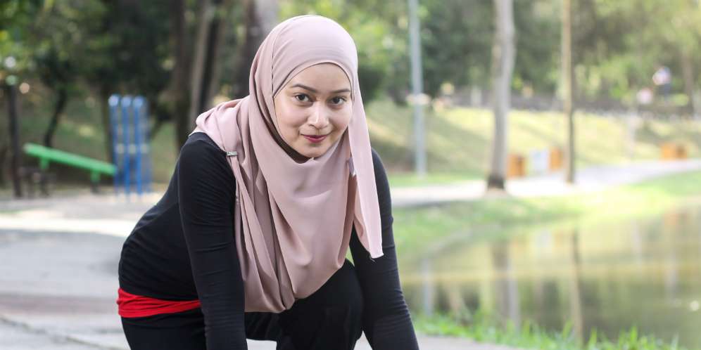 Olahraga Hijaber by Shutterstock Olahraga Hijaber by Shutterstock