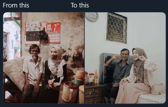 Berkat bantuan donatur, Hidup Abah Anag berubah dalam sekejap.