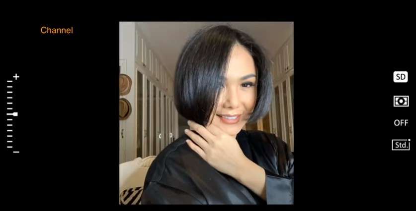 yuni shara potong rambut