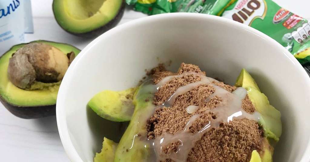 milo kocok alpukat