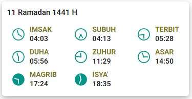 Jadwal Buka Puasa 11 Ramadhan 1441 H Surabaya
