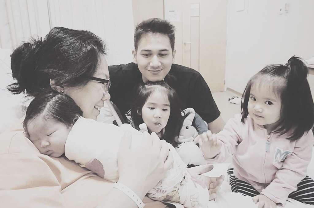 keluarga rama michael dan istri