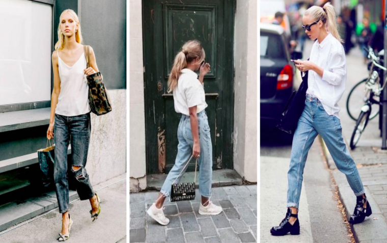 Padu Padan Boyfriend Jeans