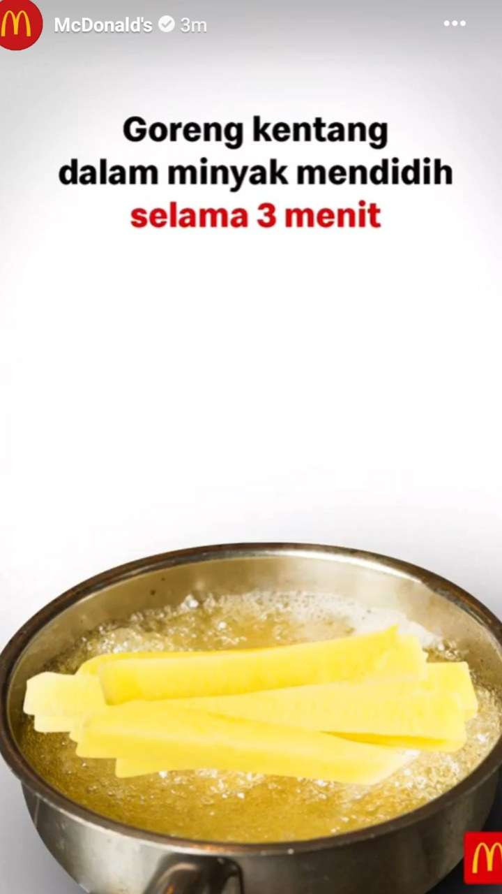 Resep kentang McD