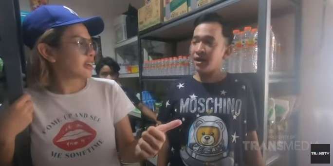nikita mirzani kunjungi rumah Ruben Onsu
