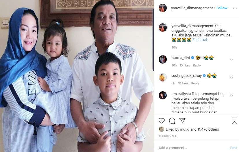 postingan istri Didi Kempot