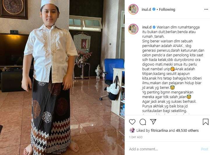 Inul Daratista (foto : @inul.d)