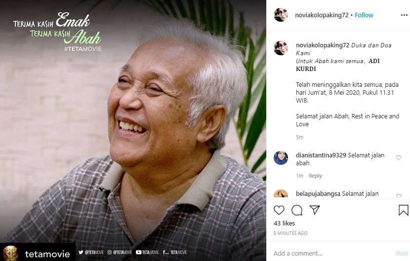 adi kurdi meninggal dunia adi kurdi meninggal dunia