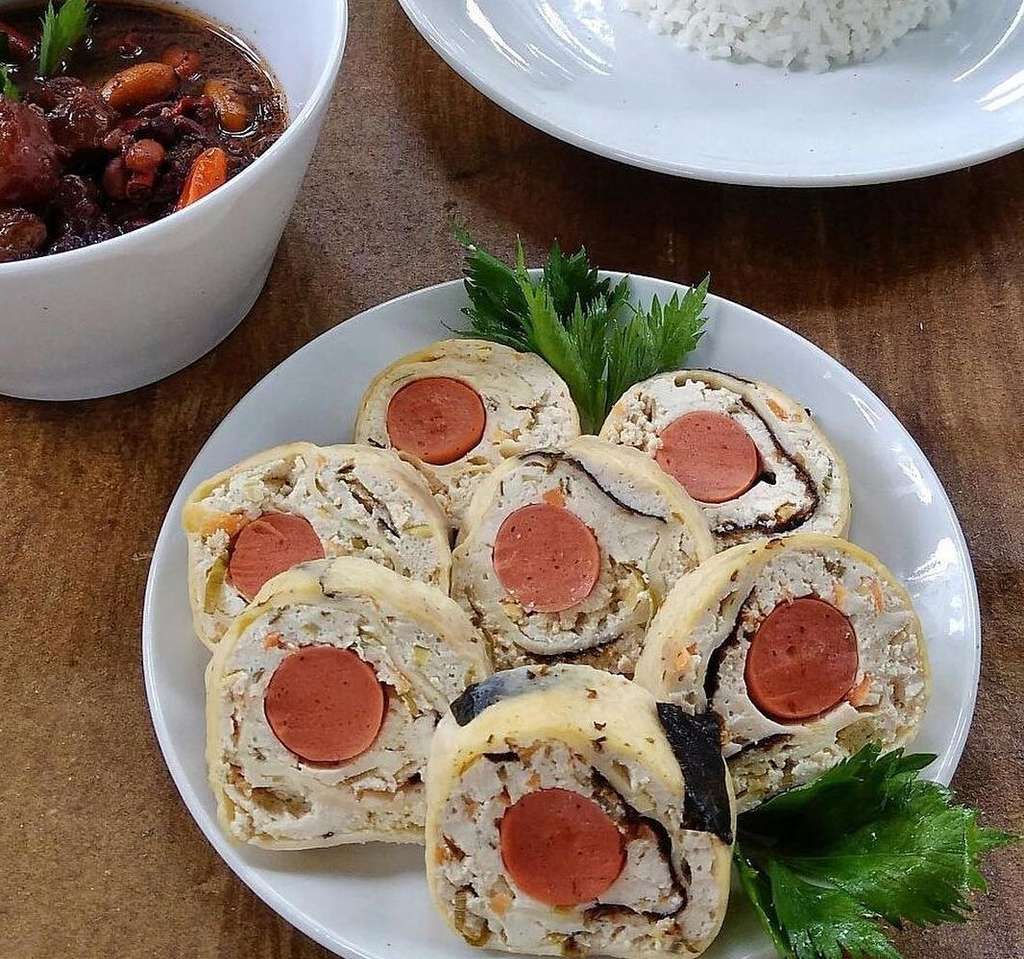 Resep tahu gulung sosis