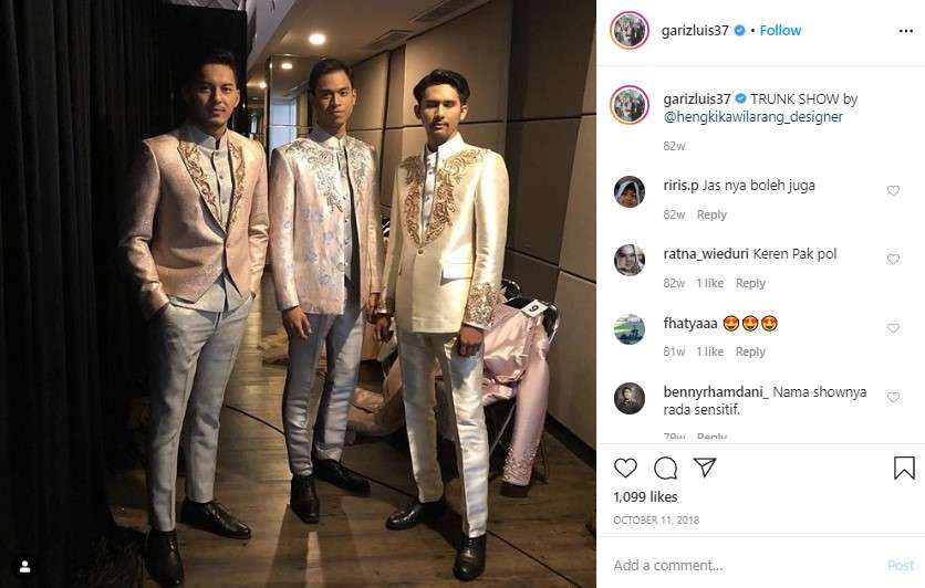 Gariz Luis polisi ganteng Gariz Luis polisi ganteng