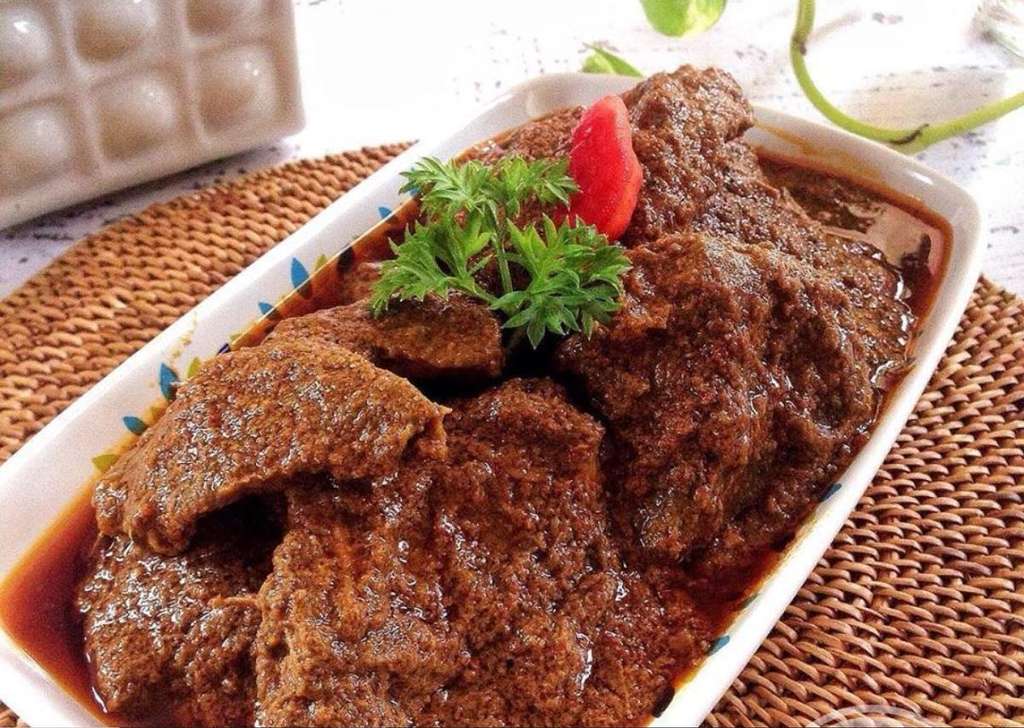 rendang daging rusa