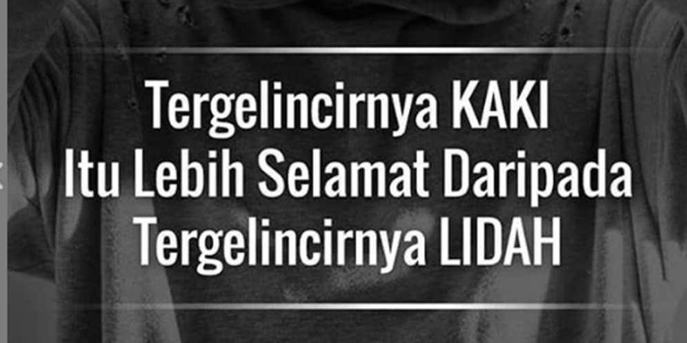 Menjaga lisan