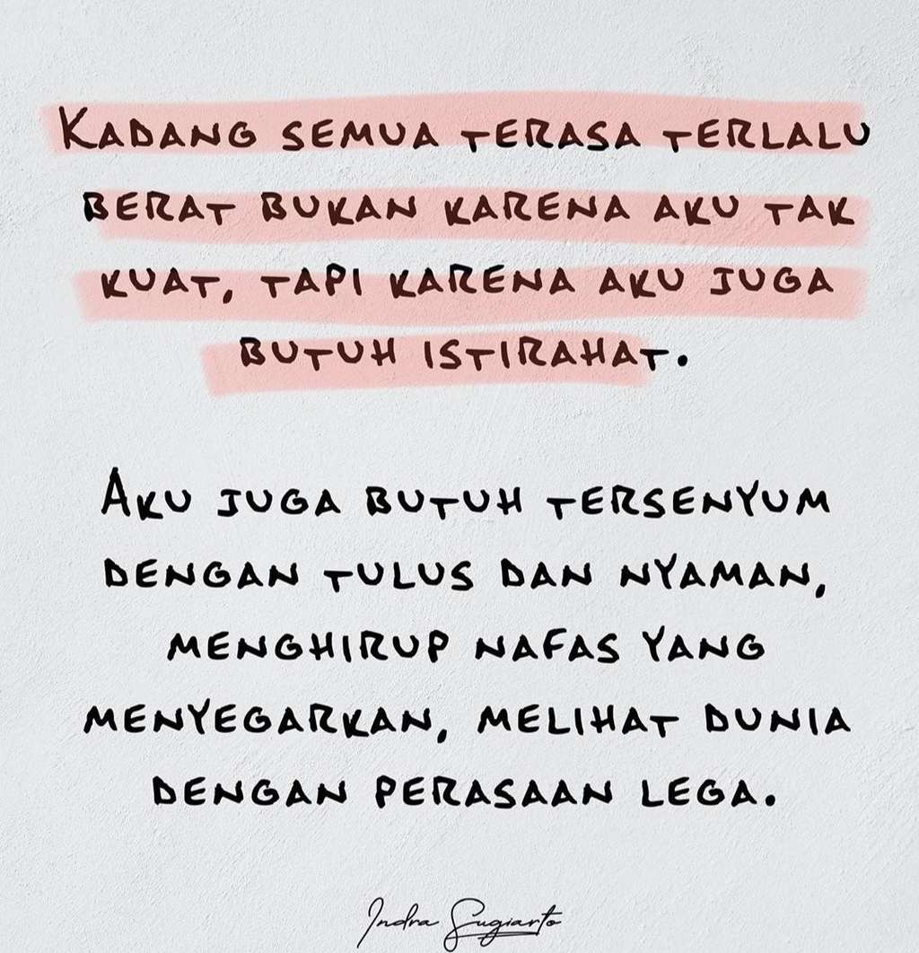 Quotes Indra Sugiarto
