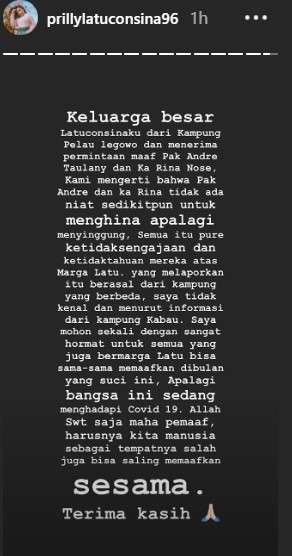 prilly latunconsina
