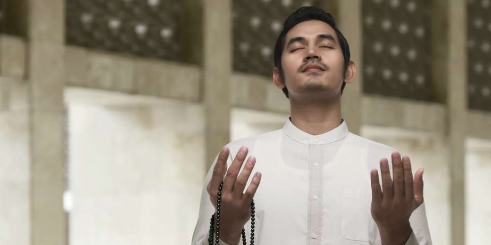 Ilustrasi pria muslim