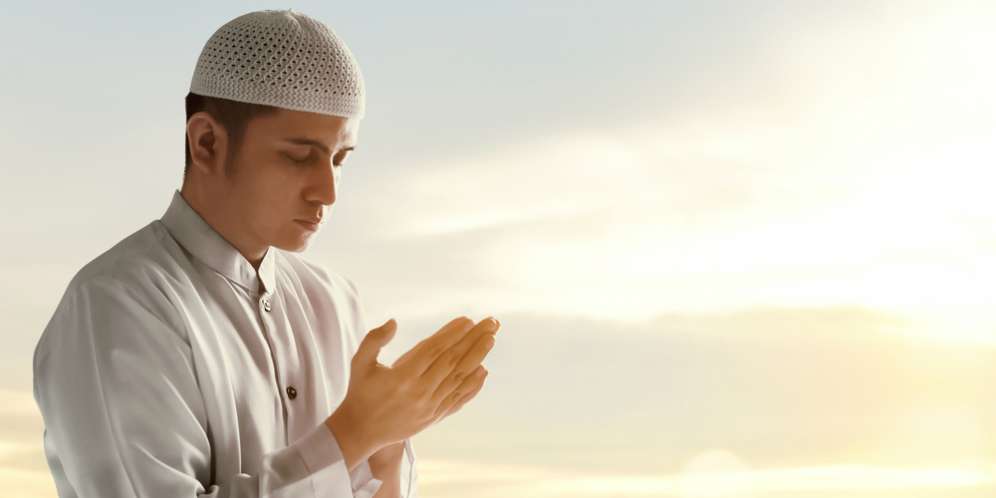 Ilustrasi pria muslim