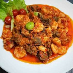 Sambal Goreng Udang dan Hati Ayam