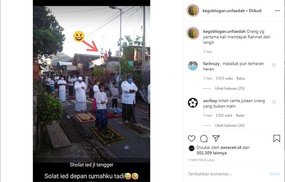 tempat sholat ekstrem