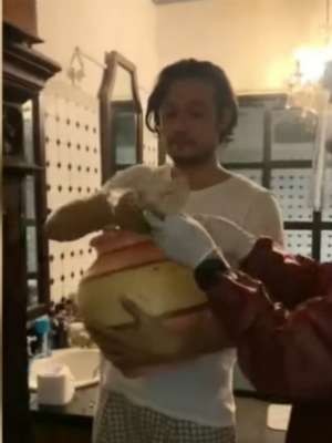 Dwi Sasono saat Ditangkap