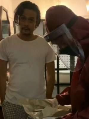 Dwi Sasono saat Ditangkap