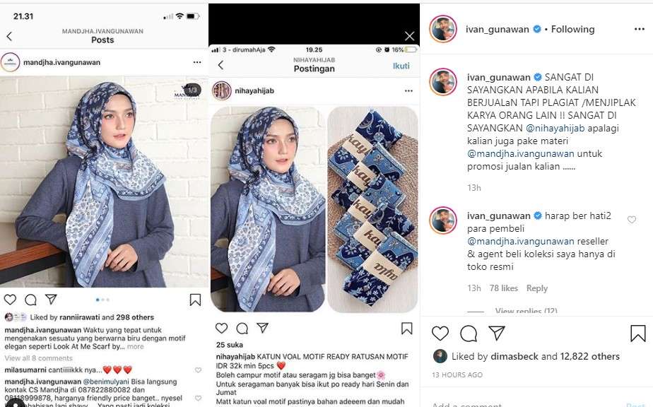 Hijab karya Ivan Gunawan