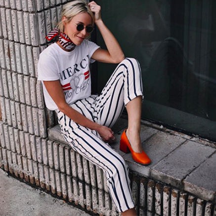 Padu Padan Striped Pants