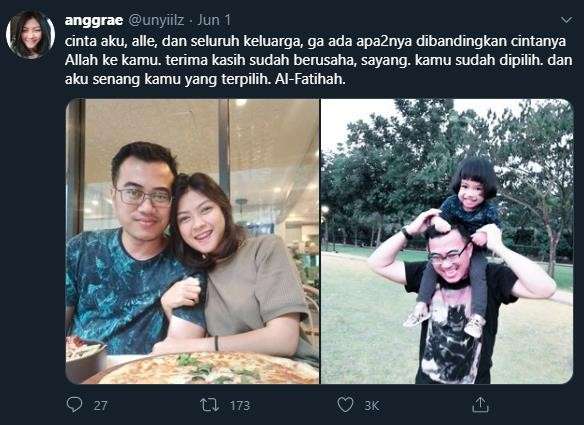 DIkaruniai seorang buah hati berusia 4 tahun.