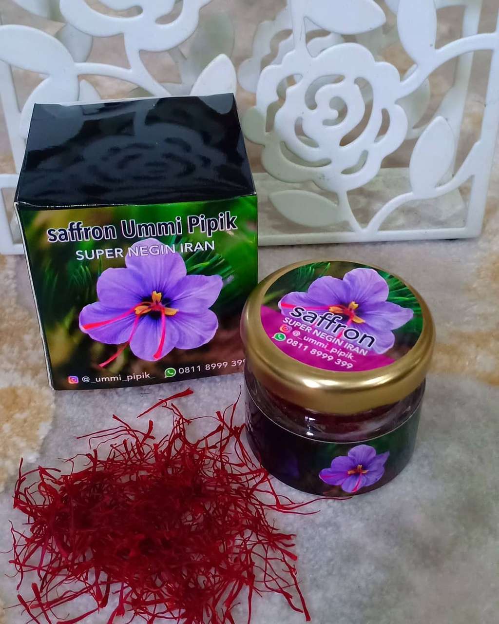 bisnis safron umi pipik