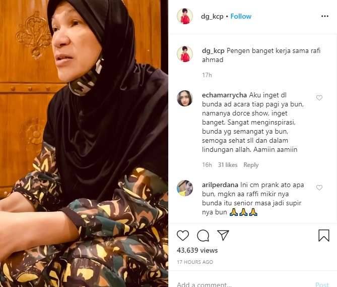 unggahan dorce gamalama