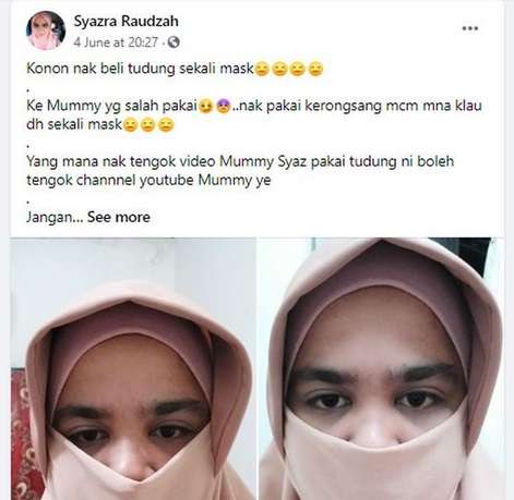 Hijab Masker