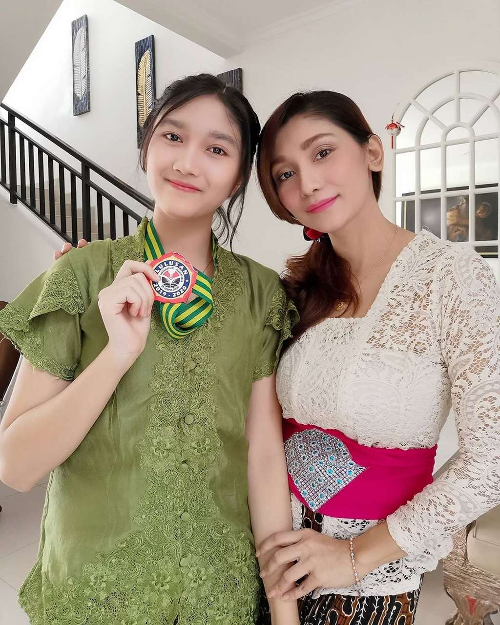 Baby Margaretha dan putrinya Zahra
