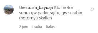 Kalo motor, ikhlasin aja sekalian.