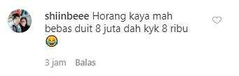 Uang 8 juta sudah seperti 8 ribu saja.
