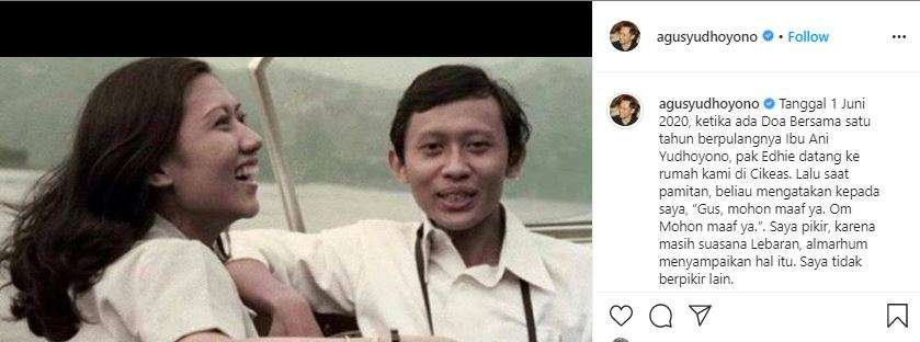 Unggahan AHY