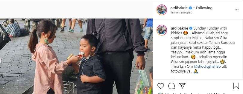 Unggahan Ardi Bakrie