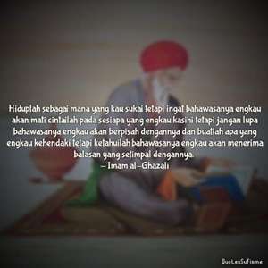 Kata-Kata Bijak Imam Al Ghazali