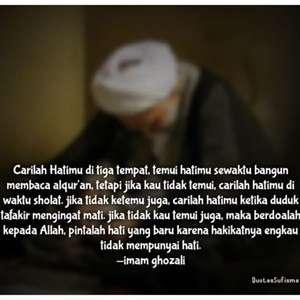 Kata-Kata Bijak Imam Al Ghazali