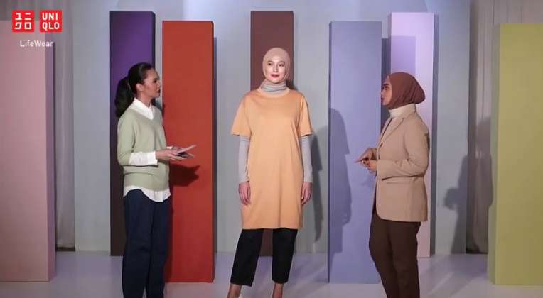 Ayudia di Peluncuran Uniqlo Modest Wear Manual