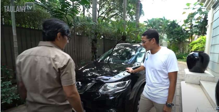 Andre taulany dan Sandiaga Uno