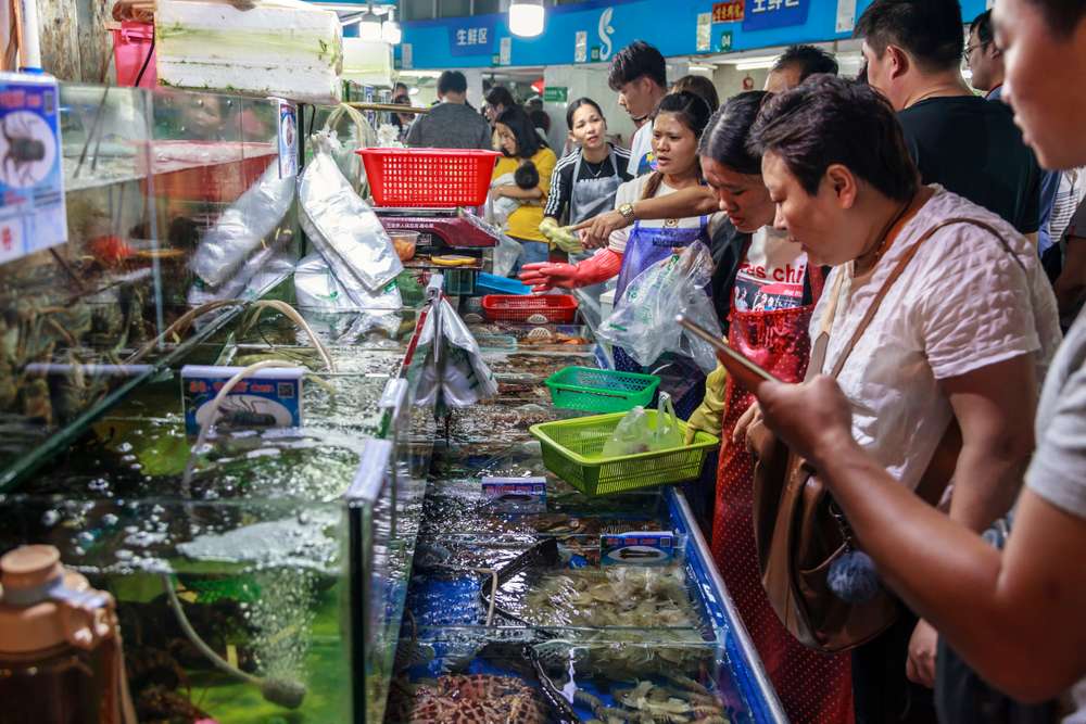 Pasar di China
