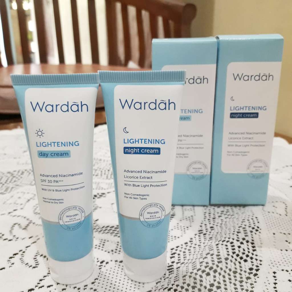 Wardah Lightening Day Cream & Night Cream