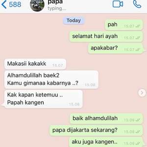 Pesan Anya Geraldine ke Sang Ayah