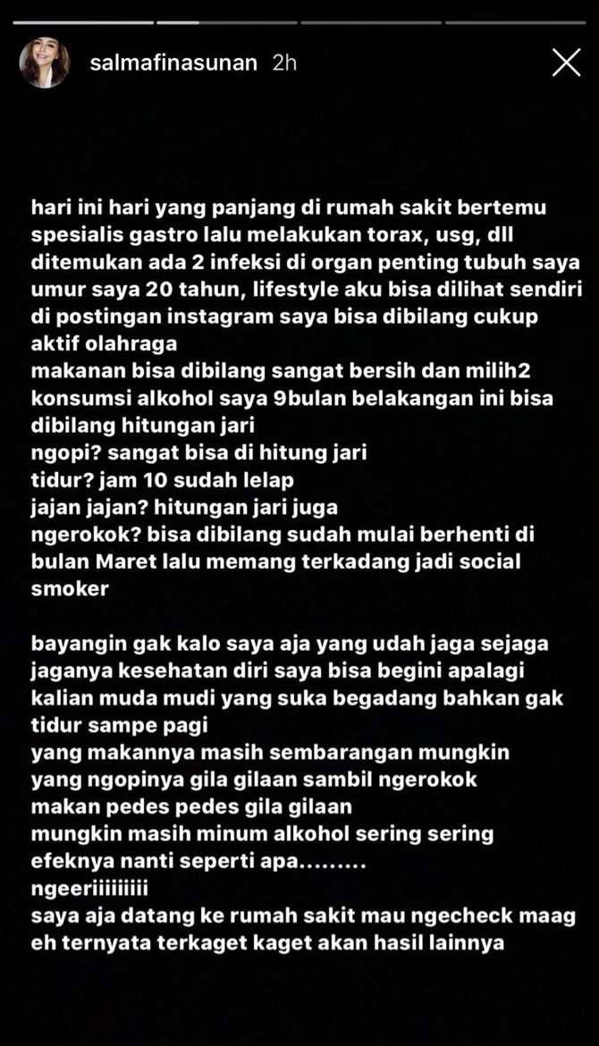 Unggahan Salmafina Sunan