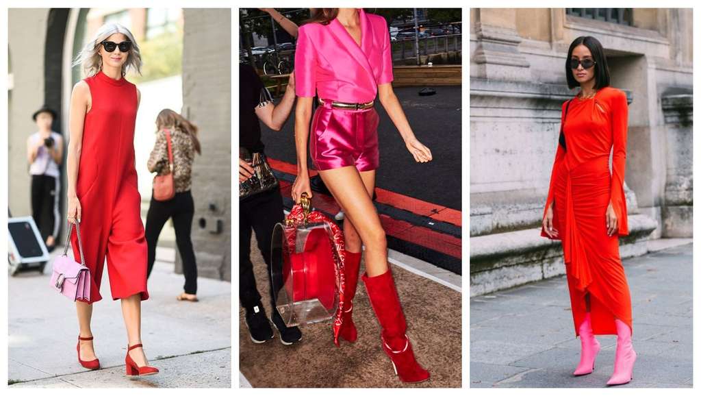 Padu Padan Warna Merah dan Pink
