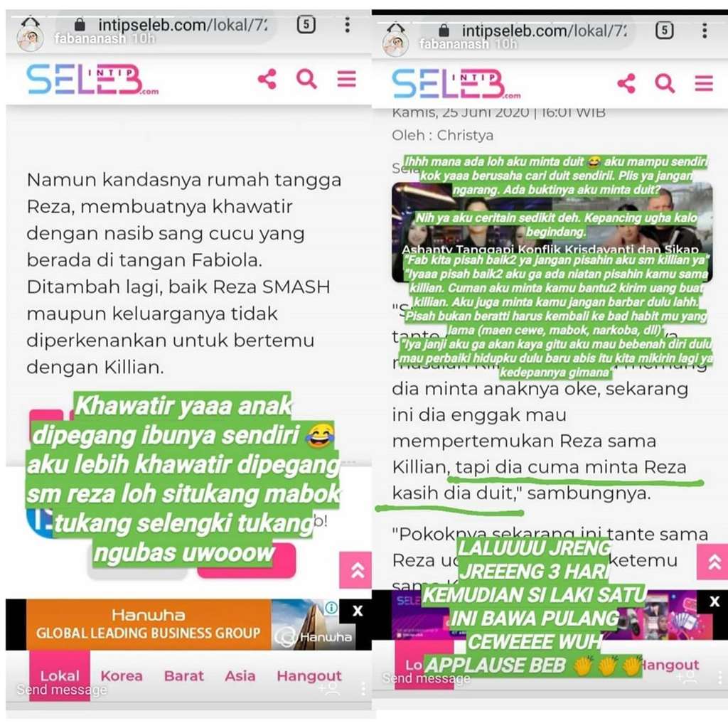 reza smash cerai