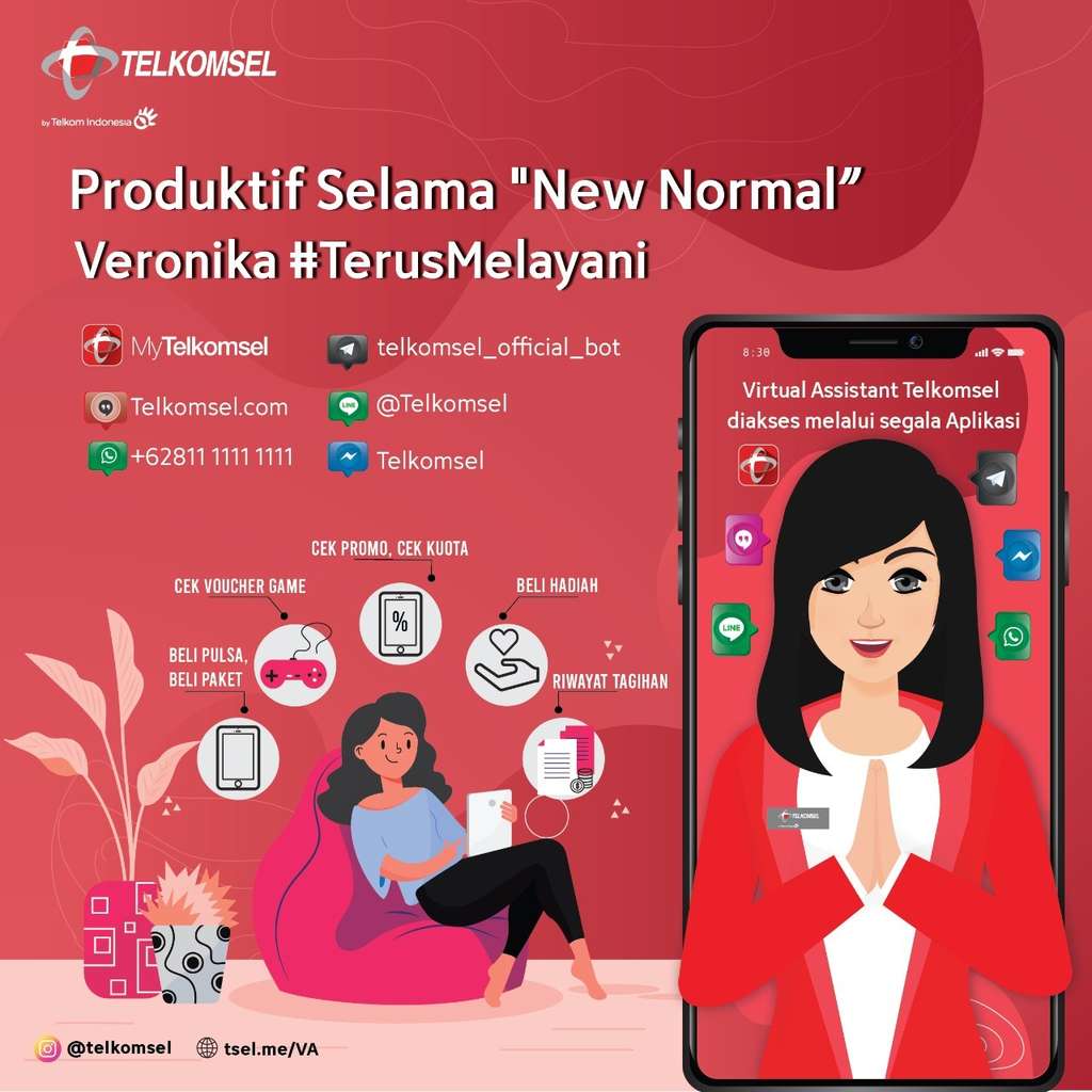 Welcoming New Normal, Yuk Kenalan sama Veronika yang Bikin #DiRumahTerusMaju