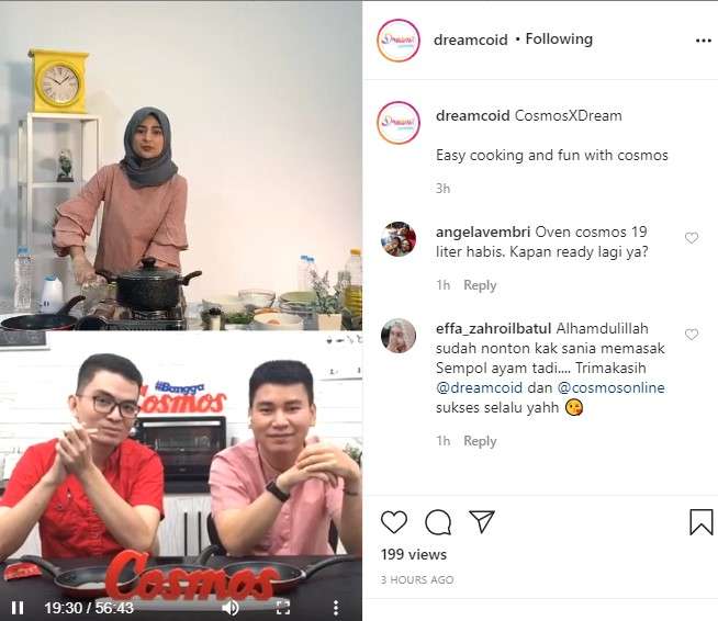 Dream bareng Cosmos