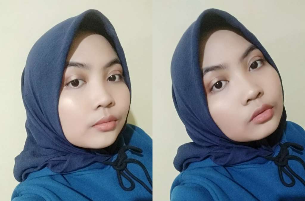 Hasil Pemakaian Wardah Lightening Liquid Foundation